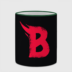 Кружка 3D BEASTARS, цвет: 3D-зеленый кант — фото 2