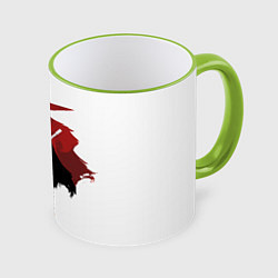 Кружка 3D Immortal Duo, цвет: 3D-светло-зеленый кант