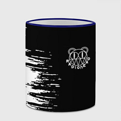 Кружка 3D Radiohead, цвет: 3D-синий кант — фото 2