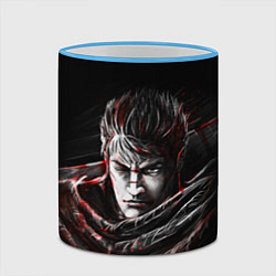 Кружка 3D BERSERK БЕРСЕРК, цвет: 3D-небесно-голубой кант — фото 2