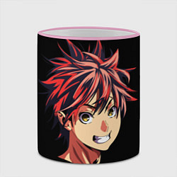 Кружка 3D Shokugeki no Soma, цвет: 3D-розовый кант — фото 2