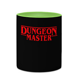 Кружка 3D Stranger Dungeon Master, цвет: 3D-белый + светло-зеленый — фото 2