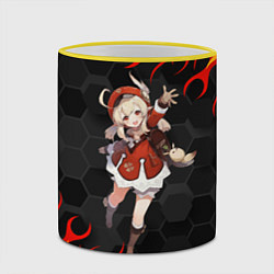 Кружка 3D Genshin Impact - Klee, цвет: 3D-желтый кант — фото 2