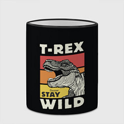 Кружка 3D T-rex Wild, цвет: 3D-черный кант — фото 2