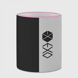 Кружка 3D EXO, цвет: 3D-розовый кант — фото 2