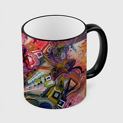 Кружка цветная HAPPY END