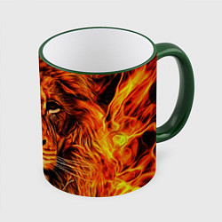 Кружка цветная LION