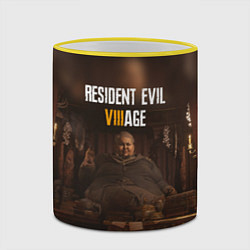 Кружка 3D RESIDENT EVIL VILLAGE РЕ ДЕРЕВНЯ Z, цвет: 3D-желтый кант — фото 2