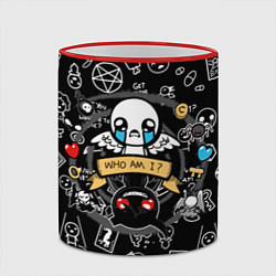 Кружка 3D THE BINDING OF ISAAC ЖЕРТВА, цвет: 3D-красный кант — фото 2