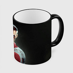 Кружка 3D Омнимен, цвет: 3D-черный кант