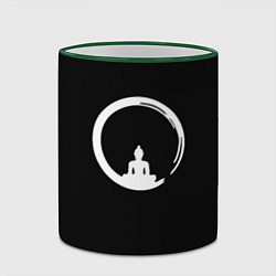 Кружка 3D Zen Comprehension, цвет: 3D-зеленый кант — фото 2