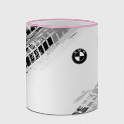 Кружка 3D BMW ПРОТЕКТОР ШИН, цвет: 3D-розовый кант — фото 2