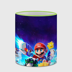 Кружка 3D Mario Rabbids, цвет: 3D-светло-зеленый кант — фото 2