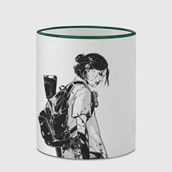 Кружка 3D BW Elly, цвет: 3D-зеленый кант — фото 2