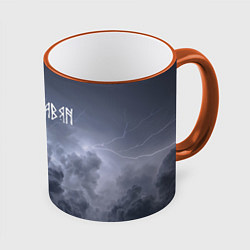 Кружка цветная НЕБО СЛАВЯН СЛАВЯНСТВО Z