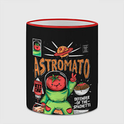 Кружка 3D Astromato, цвет: 3D-красный кант — фото 2