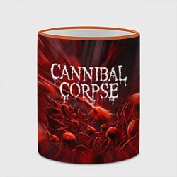Кружка 3D Blood Cannibal Corpse Труп Каннибала Z, цвет: 3D-оранжевый кант — фото 2