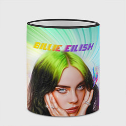 Кружка 3D BILLIE EILISH БИЛЛИ АЙЛИШ Z, цвет: 3D-черный кант — фото 2