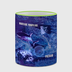 Кружка 3D Nautilus Pompilius РАСКОЛ, цвет: 3D-светло-зеленый кант — фото 2
