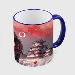 Кружка цветная Ghost of Tsushim Призрак Цусимы Z
