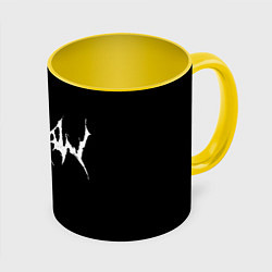 Кружка 3D Watain, цвет: 3D-белый + желтый
