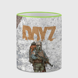 Кружка 3D DAYZ ДЕЙЗИ Z, цвет: 3D-светло-зеленый кант — фото 2