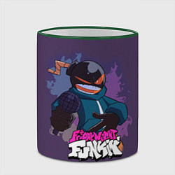 Кружка 3D Friday Night Funkin УИТТИ, цвет: 3D-зеленый кант — фото 2