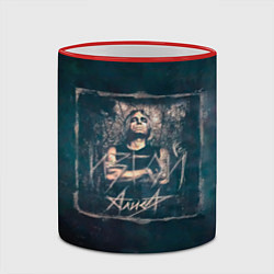 Кружка 3D Алиса - ИЗГОЙ, цвет: 3D-красный кант — фото 2