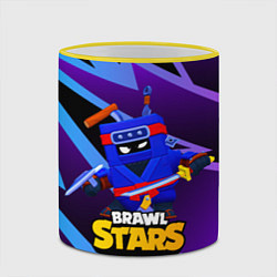 Кружка 3D Ash Brawl Stars Эш, цвет: 3D-желтый кант — фото 2