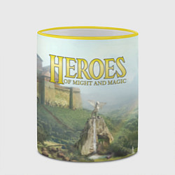 Кружка 3D Оплот Heroes of Might and Magic 3 Z, цвет: 3D-желтый кант — фото 2