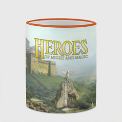 Кружка 3D Оплот Heroes of Might and Magic 3 Z, цвет: 3D-оранжевый кант — фото 2