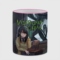 Кружка 3D Мерико Чан, цвет: 3D-розовый кант — фото 2