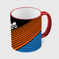 Кружка 3D KTM КТМ Z, цвет: 3D-красный кант