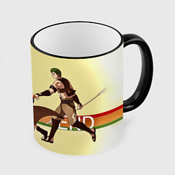 Кружка 3D Dead End MT, цвет: 3D-черный кант