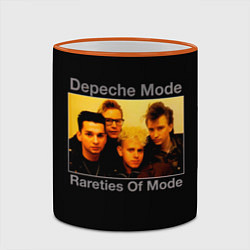 Кружка 3D Rareties of Mode - Depeche Mode, цвет: 3D-оранжевый кант — фото 2