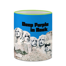 Кружка 3D Deep Purple in Rock, цвет: 3D-светло-зеленый кант — фото 2