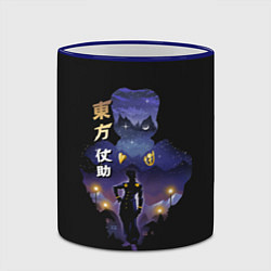 Кружка 3D Джоске Хигашиката Джо Джо, цвет: 3D-синий кант — фото 2