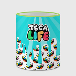 Кружка 3D TOGA LIFE, цвет: 3D-светло-зеленый кант — фото 2