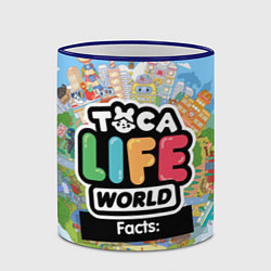 Кружка 3D Toca Life World, цвет: 3D-синий кант — фото 2