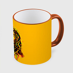 Кружка цветная Радостный Боб