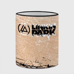 Кружка 3D Linkin Park Рок Группа Линкин Парк, цвет: 3D-черный кант — фото 2