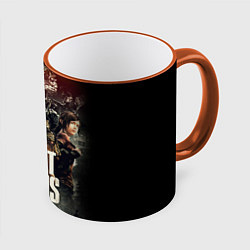 Кружка 3D THE LAST OF US ЩЕЛКУНЫ, цвет: 3D-оранжевый кант