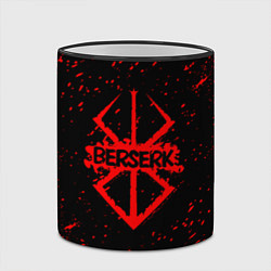 Кружка 3D BERSERK logo elements, цвет: 3D-черный кант — фото 2