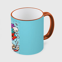 Кружка цветная Toca LifeЖ Персонажи