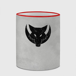 Кружка 3D Лунные волки цвет легиона, цвет: 3D-красный кант — фото 2