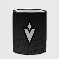 Кружка 3D TES SKYRIM QUEST MARK ЗНАЧОК ЗАДАНИЯ, цвет: 3D-черный кант — фото 2