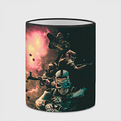 Кружка 3D Моя банда Раст, цвет: 3D-черный кант — фото 2