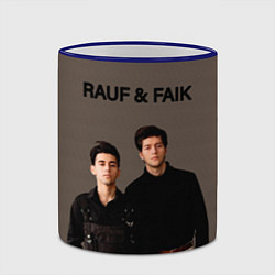 Кружка 3D Rauf & Faik Рауф и Фаик, цвет: 3D-синий кант — фото 2
