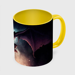 Кружка цветная Да начнётся битва