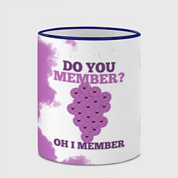 Кружка 3D А ты помнишь? Ох я помню Южный Парк, цвет: 3D-синий кант — фото 2